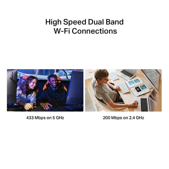 TP-LINK MERCUSYS MA20N AC650 Nano USB Wi-Fi Ağ Adaptörü - Çift Bant, 2.4/5 GHz, WPA3 Güvenlikli, Tak & Çalıştır