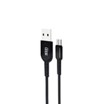 Loov Tech DK53 Siyah 100cm Micro USB Şarj ve Data Kablosu - Hızlı Veri Aktarımı, Dayanıklı, Güvenilir Bağlantı