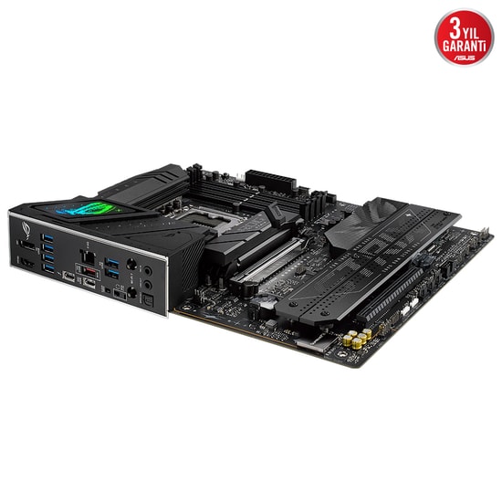 Asus ROG Strix B860-F Gaming WiFi 7 Anakart: LGA1851, DDR5 9066MHz, 4xM.2, HDMI, DP, 2.5G LAN, USB4, AURA RGB ATX