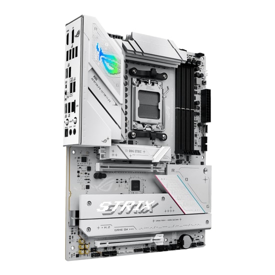 Asus Rog Strix B850-A Gaming Wifi Anakart: AM5, DDR5 8000MHz (OC), HDMI, DP, PCIe 5.0, 3xM.2, WiFi 6E, 2.5G LAN, ATX