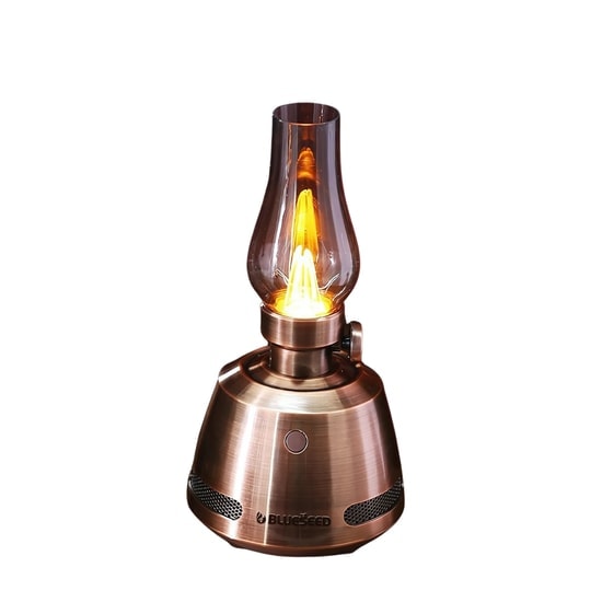 Blueseed BS-605 Gaz Lamba Kablosuz Bluetooth Hoparlör (NT-108796) - Rose Gold, Taşınabilir Speaker, Yüksek Ses Kalitesi