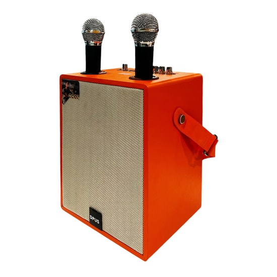 Dpus DS-1640 Karaoke Box Kablosuz Speaker Turuncu Bluetooth Hoparlör