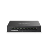TP-Link Mercusys MS108GP 8 Port Gigabit PoE+ Switch - 7 PoE Portu, 65W, Metal Kasa, 250m Uzatma Modu, Yönetilemez