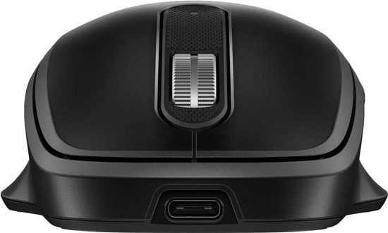 HP 515 Şarjlı Kablosuz Mouse (9C2F7AA) - 4000DPI Optik, 5 Tuşlu, Ergonomik Tasarım, Hızlı Şarj, Siyah, Sağ El Uyumu