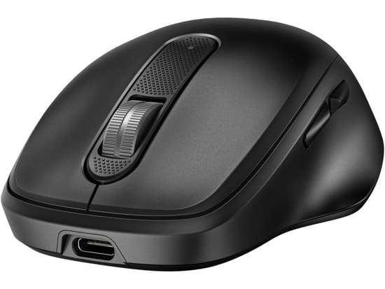 HP 515 Şarjlı Kablosuz Mouse (9C2F7AA) - 4000DPI Optik, 5 Tuşlu, Ergonomik Tasarım, Hızlı Şarj, Siyah, Sağ El Uyumu