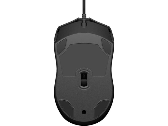 HP 105 Siyah Kablolu Mouse (822M9UT) - Ergonomik Tasarım, 1600 DPI Optik Sensör, Yüksek Hassasiyet ve Hızlı USB Bağlantı