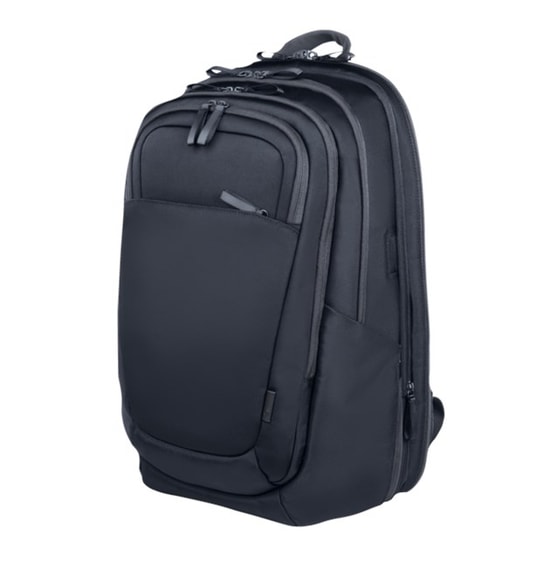 HP Travel Plus A2CE0AA Lacivert 17" Laptop Sırt Çantası - 30L Hacim, 750D Polyester, Su Geçirmez, RFID Engelleyici Cep