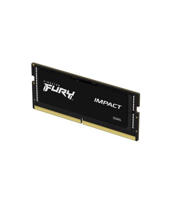 Kingston Fury Impact 16GB 5600MHz DDR5 SODIMM RAM (KF556S40IB-16TR) - CL40, PNP, 1.1V Notebook Bellek, Intel XMP 3.0