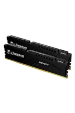Kingston Fury Beast 32GB(2x16) 6400MHz DDR5 Ram (KF564C32BBEK2-32TR) - CL32, AMD Expo Destekli Yüksek Performans Bellek
