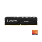 Kingston Beast 16GB 6000MHz DDR5 CL30 Siyah Gaming RAM (KF560C30BBE-16TR) - EXPO, 1Rx8, 1.35V Yüksek Performanslı Bellek