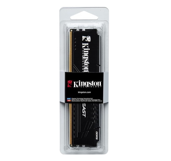 Kingston Beast 16GB 6000MHz DDR5 CL30 Siyah Gaming RAM (KF560C30BBE-16TR) - EXPO, 1Rx8, 1.35V Yüksek Performanslı Bellek