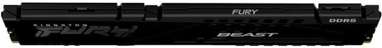 Kingston Fury Beast 64GB (2x32GB) 6000MHz DDR5 CL30 EXPO Ram (KF560C30BBEK2-64TR) - Siyah Alüminyum Soğutuculu Bellek