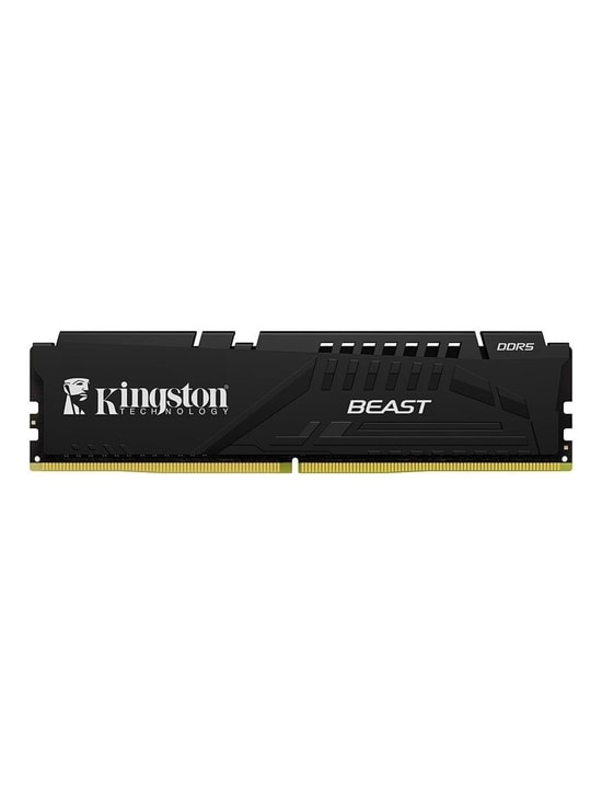 Kingston Fury Beast 16GB (1x16GB) 6800MHz DDR5 Ram (KF568C34BB-16TR) CL34 EXPO Siyah Yüksek Performanslı Oyuncu Belleği