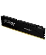Kingston Beast 16GB DDR5 6000MHz CL36 EXPO RAM (KF560C36BBE2-16TR) - Siyah, Yüksek Performanslı Masaüstü Bellek