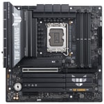 Asus TUF Gaming B860M-PLUS WIFI Anakart: LGA1851, DDR5 8800MHz (OC), ARGB, 3xM.2, Wi-Fi 7, USB4, 2.5G LAN, mATX