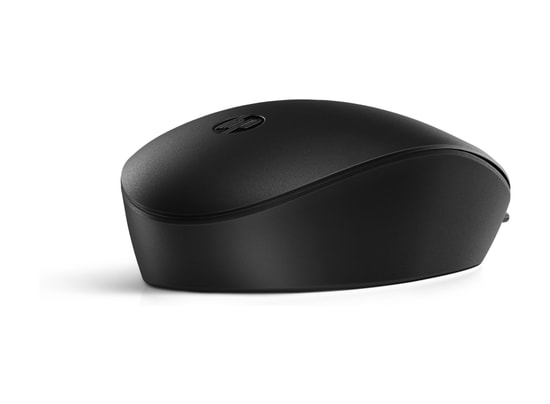 HP 125 Siyah Kablolu Mouse (265A9UT) - Ergonomik Tasarım,  Tak Çalıştır, 1200 DPI Hassasiyet, Kolay Temizlenebilir