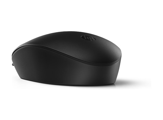 HP 125 Siyah Kablolu Mouse (265A9UT) - Ergonomik Tasarım,  Tak Çalıştır, 1200 DPI Hassasiyet, Kolay Temizlenebilir