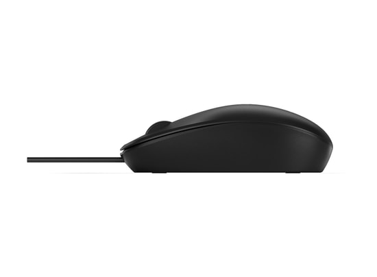 HP 125 Siyah Kablolu Mouse (265A9UT) - Ergonomik Tasarım,  Tak Çalıştır, 1200 DPI Hassasiyet, Kolay Temizlenebilir