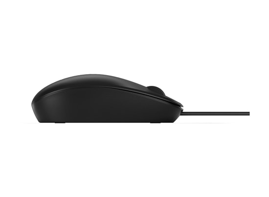 HP 125 Siyah Kablolu Mouse (265A9UT) - Ergonomik Tasarım,  Tak Çalıştır, 1200 DPI Hassasiyet, Kolay Temizlenebilir
