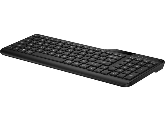 HP 475 (7N7B9AA) Türkçe Q Düzen Çift Modlu Siyah Kablosuz Klavye - Bluetooth, USB Alıcılı, Programlanabilir Tuş
