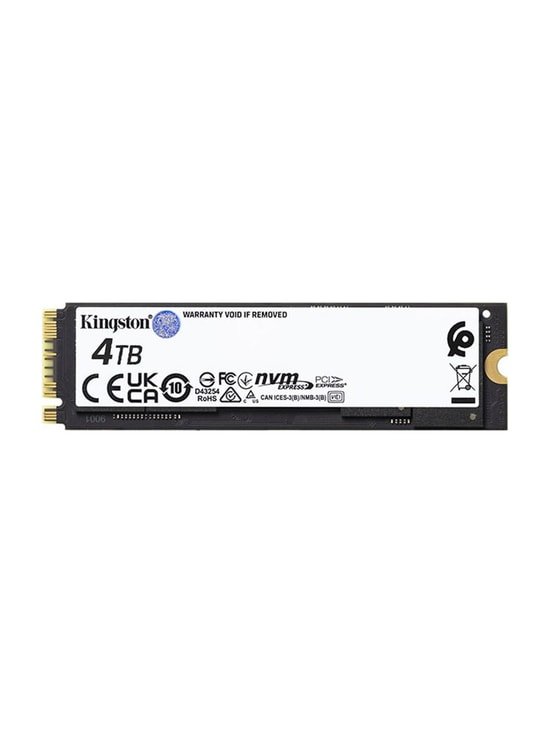 Kingston Fury Renegade 4TB NVMe M.2 PCIe Gen4 SSD (SRNGD/4000G) - 7300/7000MB/s, Grafen Soğutuculu, 4GB DDR4 Önbellek