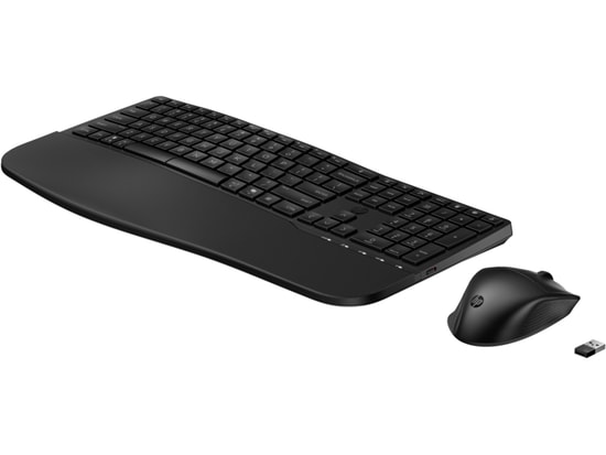 HP Comfort 685 Ergonomik Türkçe Q Düzen Kablosuz Klavye Mouse Seti (8T6L7UT) - Bluetooth, 4000 DPI Mouse, Bilek Destekli