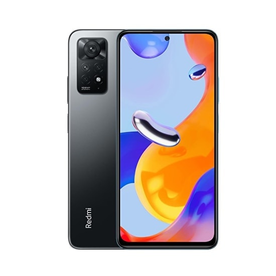 Xiaomi Redmi Note 11 Pro 128GB 8GB RAM Gri Akıllı Telefon (Türkiye Garantili) - AMOLED Ekran, 67W Şarj, 108MP Kamera