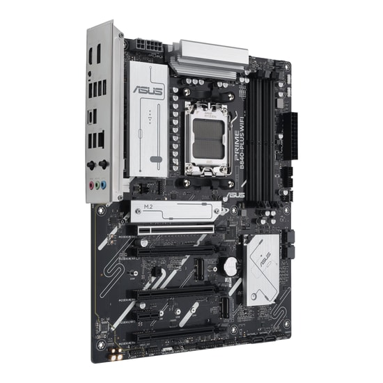 Asus Prime B840-PLUS Wifi Anakart: AM5, DDR5 7600MHz OC, 3xM.2, Wi-Fi 6E, 2.5G LAN, USB 3.2, HDMI, DP, AURA RGB, ATX