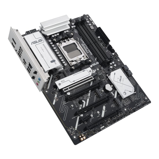 Asus Prime B840-PLUS Wifi Anakart: AM5, DDR5 7600MHz OC, 3xM.2, Wi-Fi 6E, 2.5G LAN, USB 3.2, HDMI, DP, AURA RGB, ATX