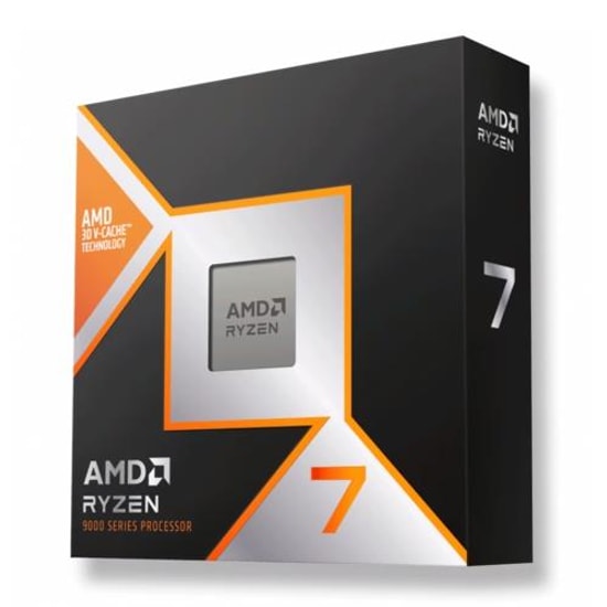 Amd Ryzen 7 9800X3D 4.7Ghz 5.2Ghz 104mb Cache 8C/16T 120W AM5 4nm L2 8mb L3 96mb Fan Yok Dahili Grafik Yonga İşlemci