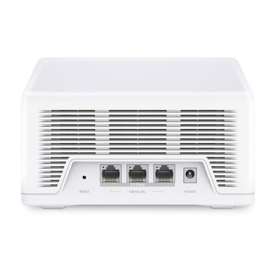 TP-Link Mercusys HALO H47BE-2P Mesh Wi-Fi 7 Router - BE9300 Mbps, Tri-Band, 3x 2.5G Port, 550m2 Kapsama Alanı