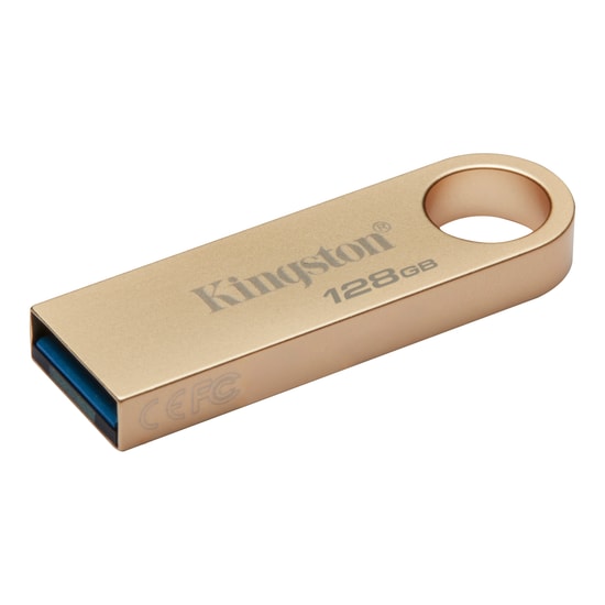 Kingston DTSE9G3/128GB 128GB USB 3.2 Gen1 Metal Kasa Flash Bellek - 220MB/s Okuma, 100MB/s Yazma Hızı