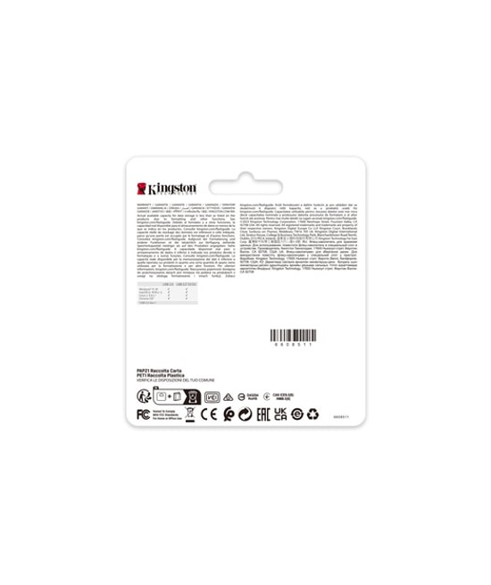 Kingston DTSE9G3/128GB 128GB USB 3.2 Gen1 Metal Kasa Flash Bellek - 220MB/s Okuma, 100MB/s Yazma Hızı
