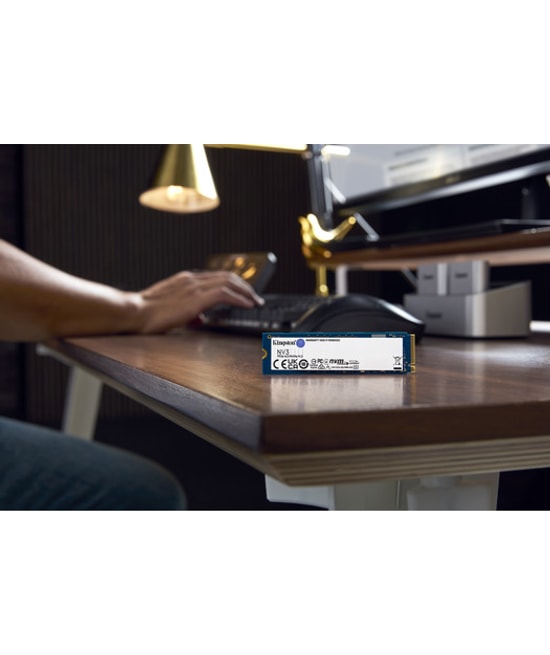 Kingston NV3 4TB NVMe M.2 2280 SSD (SNV3S/4000G) - 6000/5000MB/s Okuma/Yazma, PCIe Gen4x4, 3D NAND, Yüksek Performans