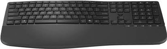 HP 685 Comfort 8T6L9UT Çift Modlu Kablosuz Türkçe Q Klavye - Siyah, Ergonomik Tasarım, Taşınabilir, Uzun Pil Ömrü