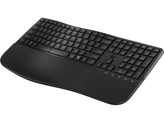 HP 685 Comfort 8T6L9UT Çift Modlu Kablosuz Türkçe Q Klavye - Siyah, Ergonomik Tasarım, Taşınabilir, Uzun Pil Ömrü