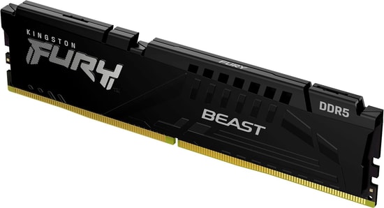Kingston Beast 32GB 6000MHz DDR5 CL36 EXPO KF560C36BBE-32TR Siyah PC RAM - Yüksek Performanslı Bellek
