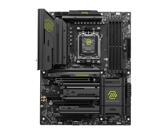 MSI MAG X870E Tomahawk Wifi Anakart: AM5, DDR5 8400MHz, PCIe 5.0, 4xM.2, USB4 40Gbps, Wi-Fi 7, 5G LAN, ATX