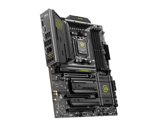 MSI MAG X870E Tomahawk Wifi Anakart: AM5, DDR5 8400MHz, PCIe 5.0, 4xM.2, USB4 40Gbps, Wi-Fi 7, 5G LAN, ATX
