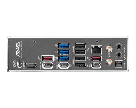 MSI MAG X870E Tomahawk Wifi Anakart: AM5, DDR5 8400MHz, PCIe 5.0, 4xM.2, USB4 40Gbps, Wi-Fi 7, 5G LAN, ATX