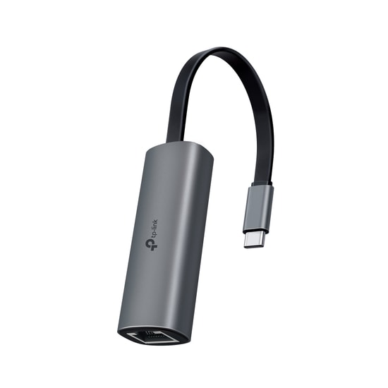 TP-Link UE302C USB Type-C 2.5 Gigabit Ethernet Adaptörü - Tak Çalıştır, 4K/8K Yayın, 2.5Gbps Hız, Alüminyum Gövde