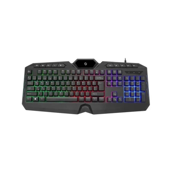 Frisby FK-4860QU RGB Kablolu Türkçe Q Oyuncu Klavyesi - Multimedya Tuşlu, Aydınlatmalı, 1.5m Kablo, Siyah Tasarım