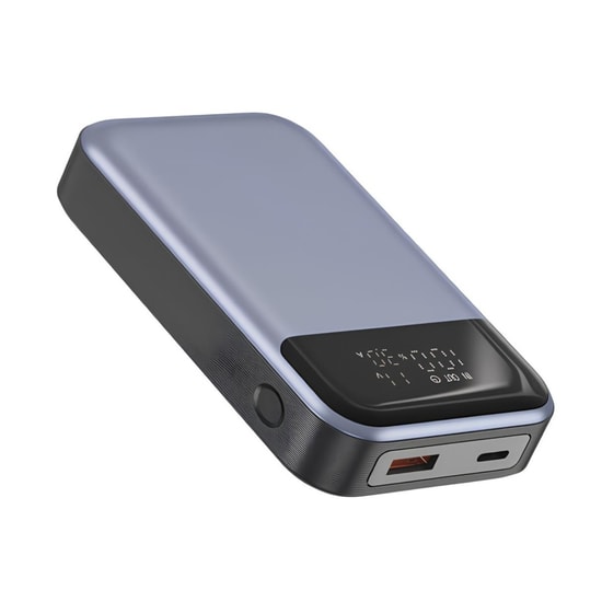 Nettech NT-PW36 PD 30W + 33W 15W 10000Mah Taşınabilir Powerbank (Gri)