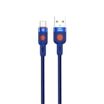 Nettech NT-DC31 18W Plastik 100Cm Type-C Şarj ve Data Kablosu (Mavi)