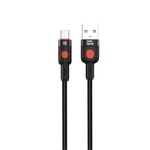 Nettech NT-DC31 18W Plastik 100Cm Type-C Şarj ve Data Kablosu (Siyah)