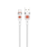 Nettech NT-DC31 18W Plastik 100Cm Type-C Şarj ve Data Kablosu (Beyaz)