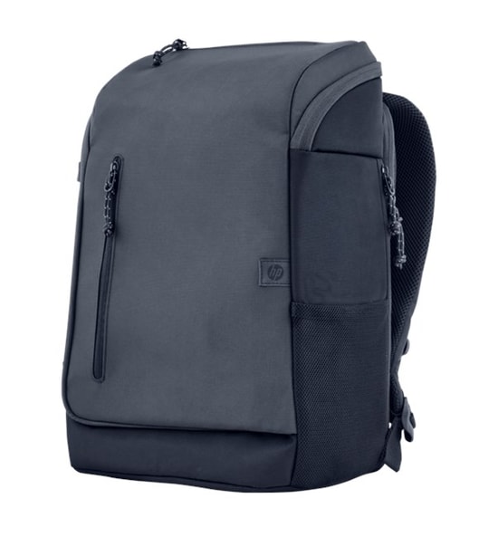 HP 6H2D8AA Travel 25 Litre 15.6" Demir Grisi Notebook Sırt Çantası - Genişletilebilir Hacim, EPE Köpük Dolgu, RFID Cebi