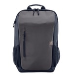 HP 6H2D9AA Travel 18 Litre 15.6" Demir Grisi Notebook Sırt Çantası - Genişletilebilir, EPE Köpük Dolgu, Kablo Kanalı