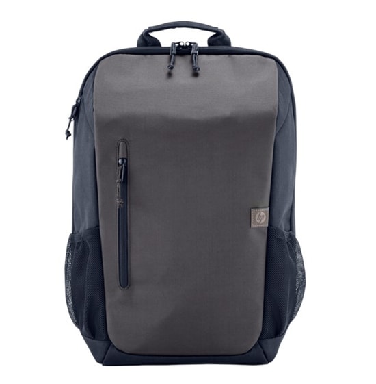 HP 6H2D9AA Travel 18 Litre 15.6" Demir Grisi Notebook Sırt Çantası - Genişletilebilir, EPE Köpük Dolgu, Kablo Kanalı