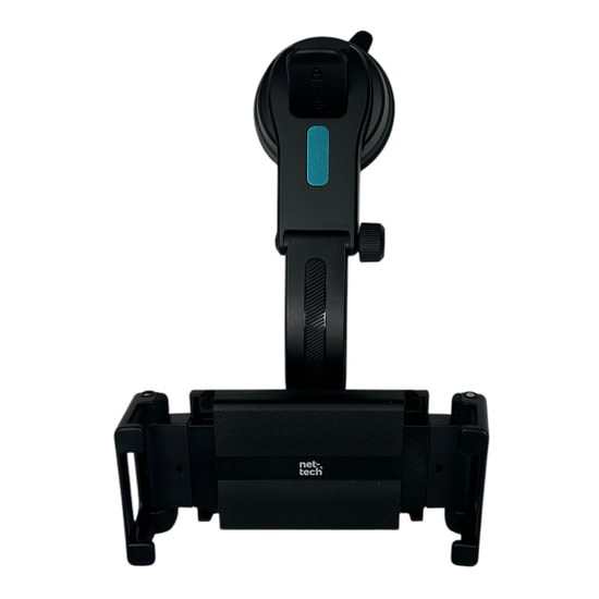 Nettech NT-CHC29 Siyah Araç İçi Cam Tablet Tutucu (NT-110292) - Güçlü Vakum, Ayarlanabilir Açı, 7-11" Tablet için Uyumlu